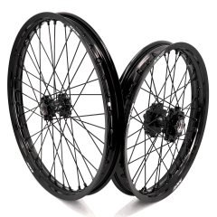 KKE 1.4*19" & 1.85*16" Electric Dirtbike Wheels Rim For Sur Ron Light Bee-X 2019-2022 Black