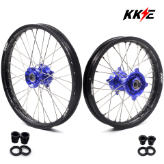KKE 19/16 Kid's Big Wheels set Compatible with KTM SX 85 Blue Hub 2003-2020