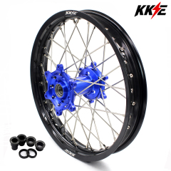 KKE 2.15*19" Rear Motorcycle Wheel Rim Fit Yamaha YZ250F 2001-2024 YZ450F YZ125/250 Blue Hub