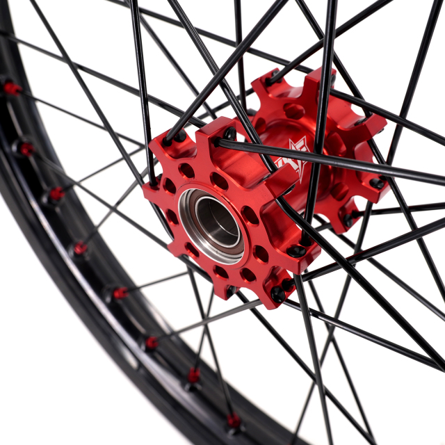 KKE 1.6*19" & 1.85*16" Electric Dirtbike Wheels Rim For Sur Ron Light Bee-X 2019-2022 Red Hub