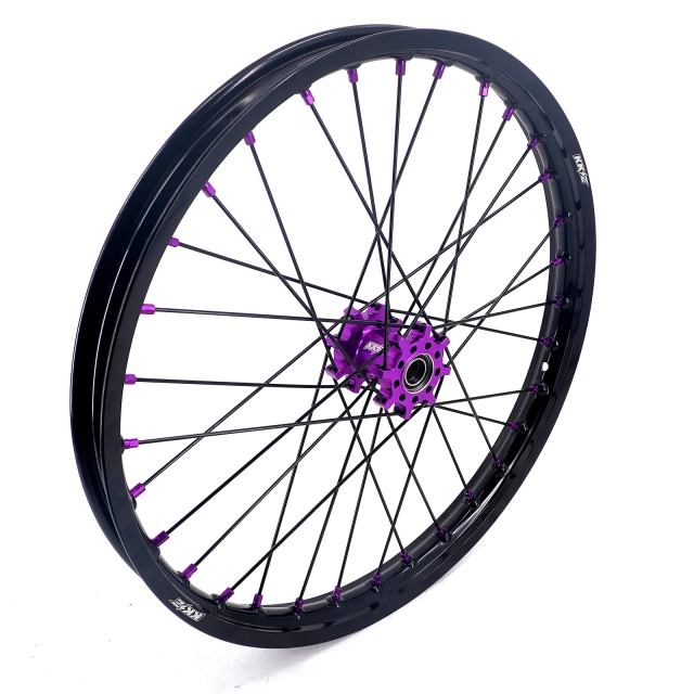 KKE 1.4*19" & 1.85*16" Electric Dirtbike Wheels Rim For Sur Ron Light Bee-X 2019-2022 Purple Hub