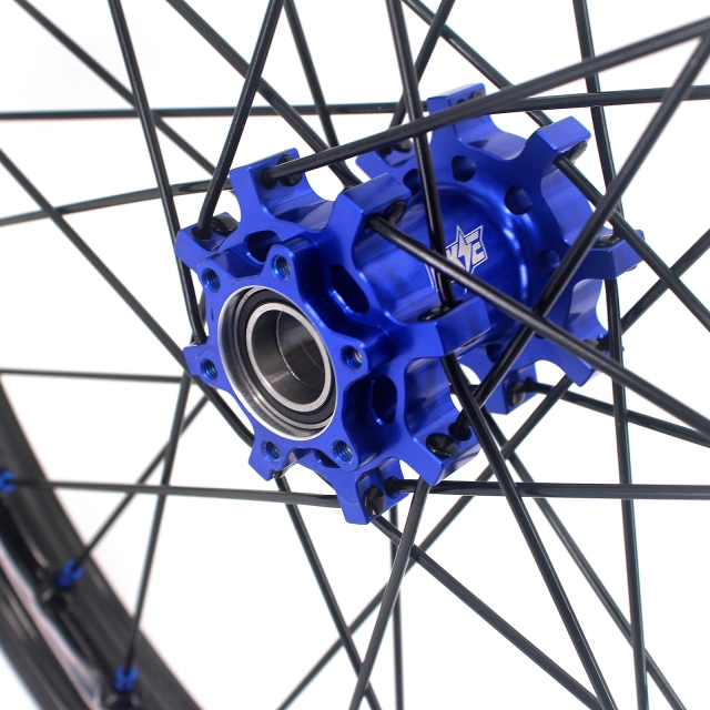 KKE 1.4*19" & 1.85*16" Electric Dirtbike Wheels Rim For Sur Ron Light Bee-X 2019-2022 Blue Hub