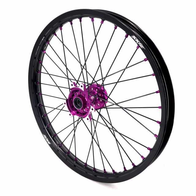 KKE 1.6*21" /2.15*18" Electric Bike Wheels Fit Surron Ultra Bee Dirt Bike Purple Hub