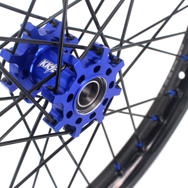 KKE 1.4*19" & 1.85*16" Electric Dirtbike Wheels Rim For Sur Ron Light Bee-X 2019-2022 Blue Hub