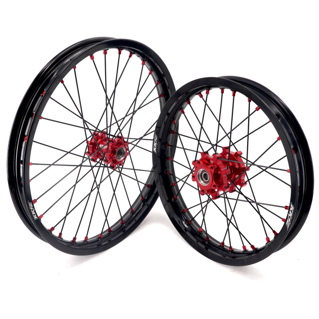 KKE 1.6*19" & 1.85*16" Electric Dirtbike Wheels Rim For Sur Ron Light Bee-X 2019-2022 Red Hub