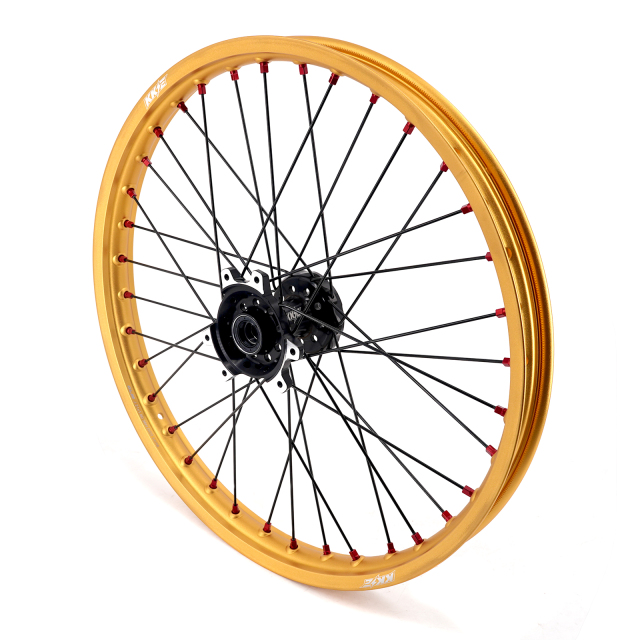 KKE 1.6*21" /2.15*18" Electric Bike Wheels Fit Surron Ultra Bee Dirt Bike Gold Rim