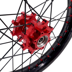KKE 1.6*19" & 1.85*16" Electric Dirtbike Wheels Rim For Sur Ron Light Bee-X 2019-2022 Red Hub