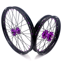 KKE 1.4*19" & 1.85*16" Electric bike Wheels Rim For Sur Ron Light Bee-X 2019-2022 Purple Hub