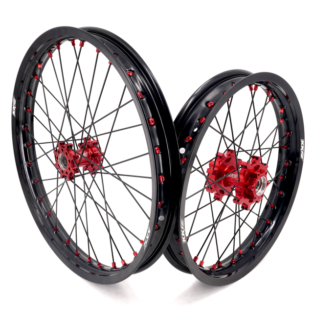 KKE 1.6*19" & 1.85*16" Electric Dirtbike Wheels Rim For Sur Ron Light Bee-X 2019-2022 Red Hub