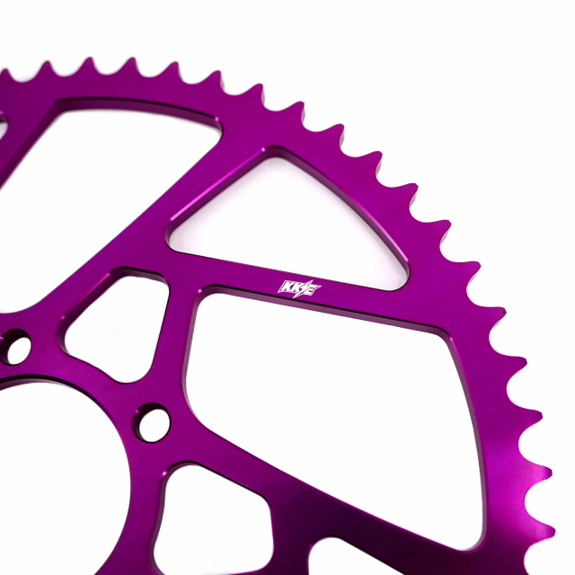 KKE 58T Sprocket Black / Red / Blue / Purple Compatible with Sur-ron Light Bee and Light Bee-X