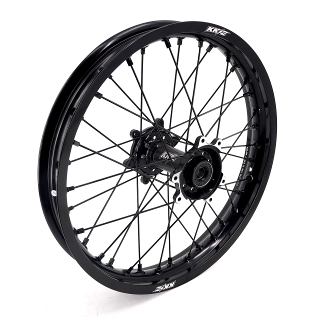 KKE 1.6*21" /2.15*18" Electric Bike Wheels Fit Surron Ultra Bee Dirt Bike All Black
