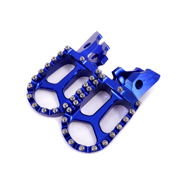 Pre-order KKE Footpegs Billet Foot Rest Fit Sur Ron Ultra Bee Electric Bike Blue