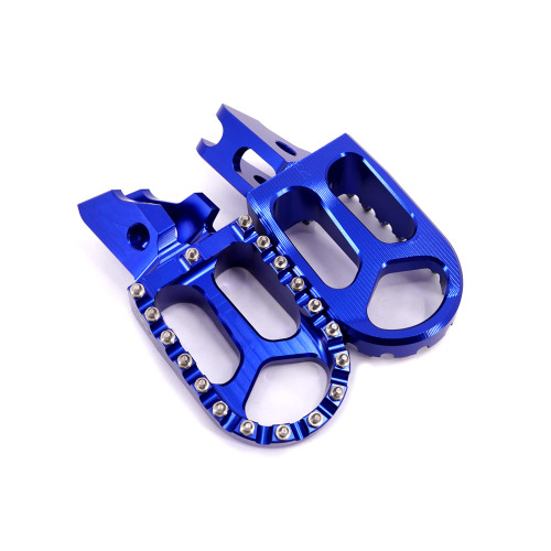 KKE Footpegs Billet Foot Rest Fit Sur Ron Ultra Bee Electric Bike Blue