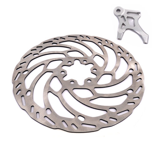 KKE Motorcycle Rear Brake Disc 220MM Compatible with E-Ride Pro-SS 2024 Electric Bike