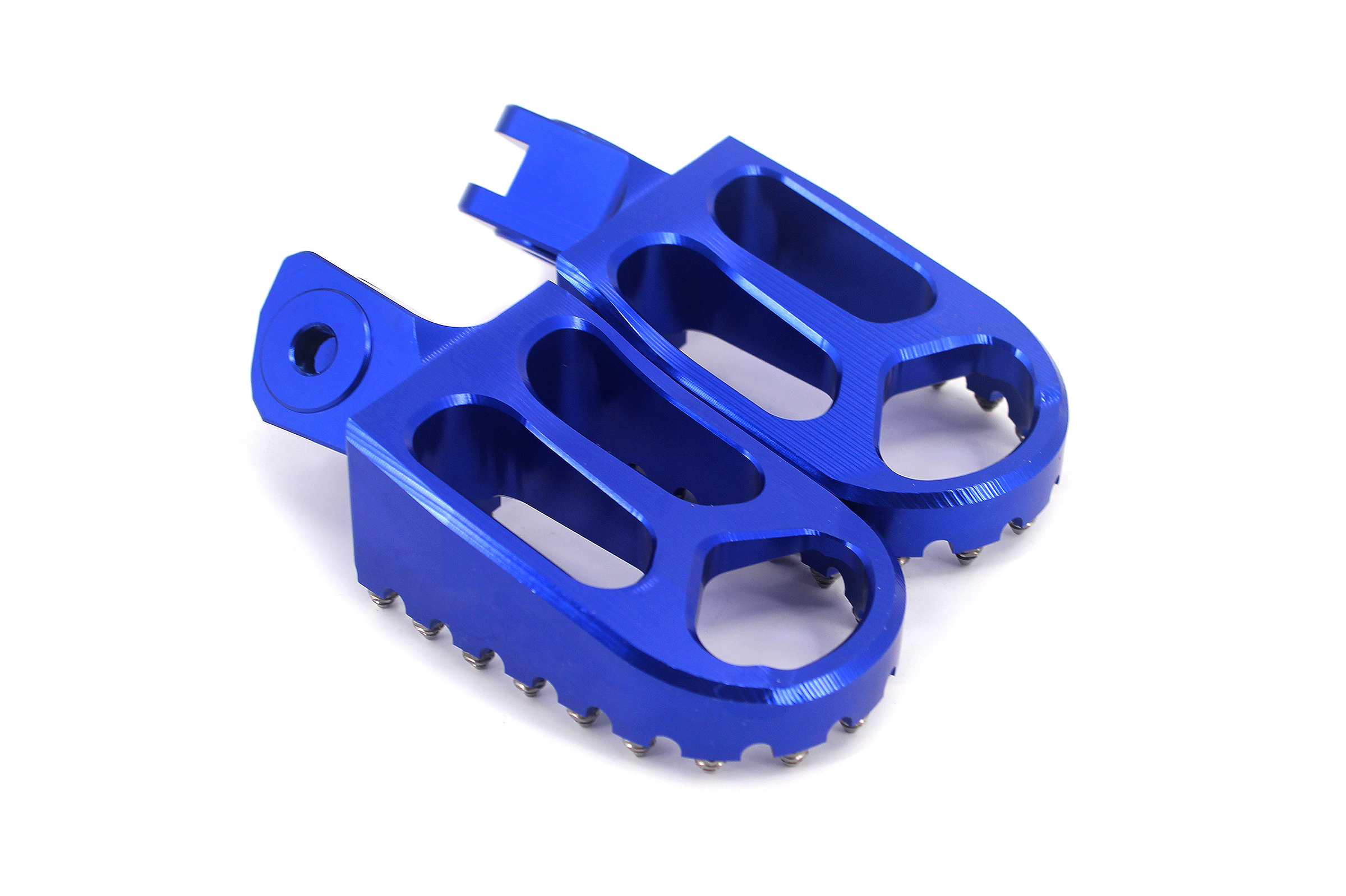 KKE Blue Foot Pegs Foot Rest Compatible with  E-Ride Pro-SS 2024 Blue