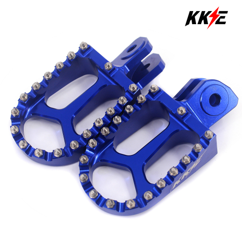 KKE Blue Foot Pegs Foot Rest Compatible with  E-Ride Pro-SS 2024 Blue