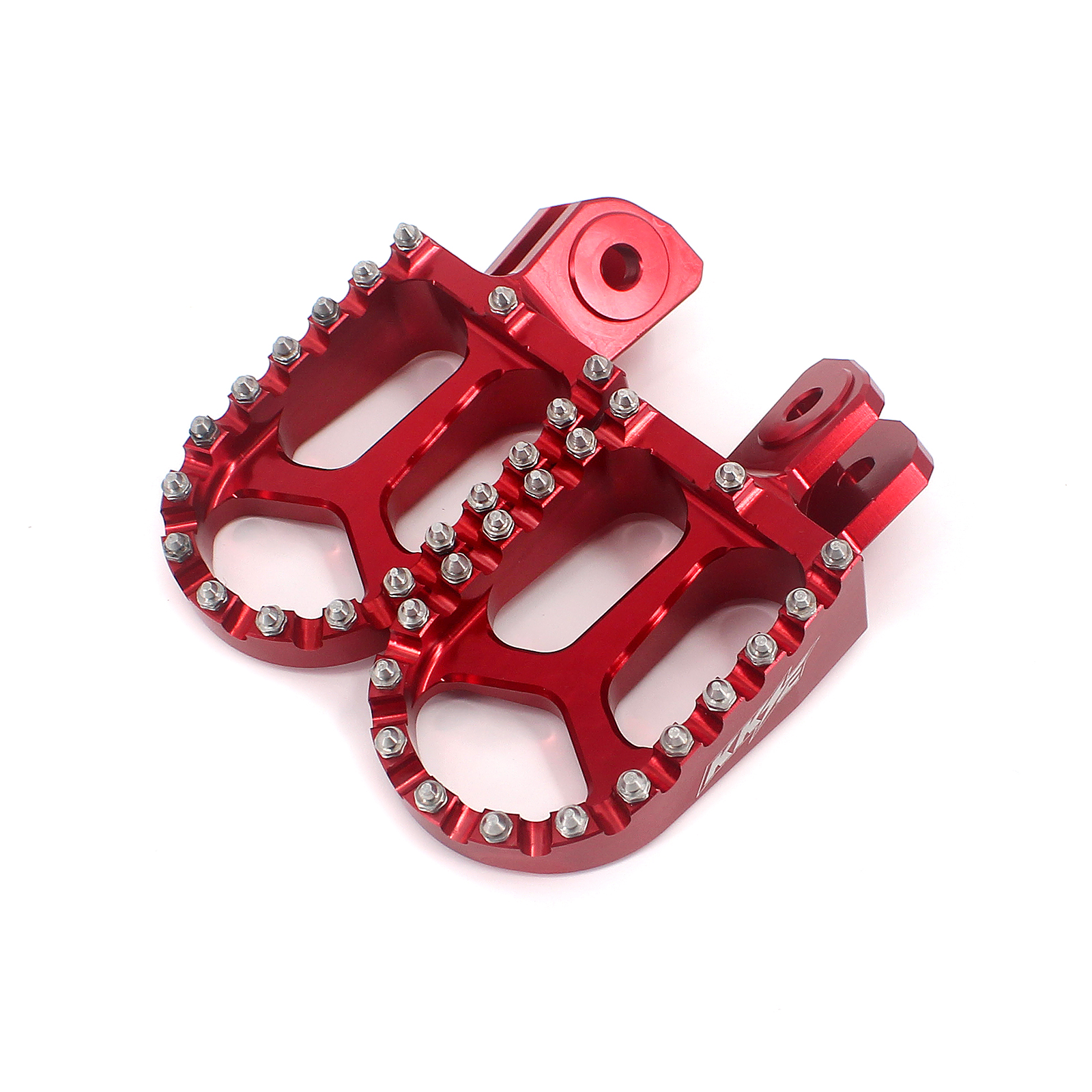 KKE Red Foot Pegs Foot Rest Compatible with E-Ride Pro-SS 2024 Electric Bike