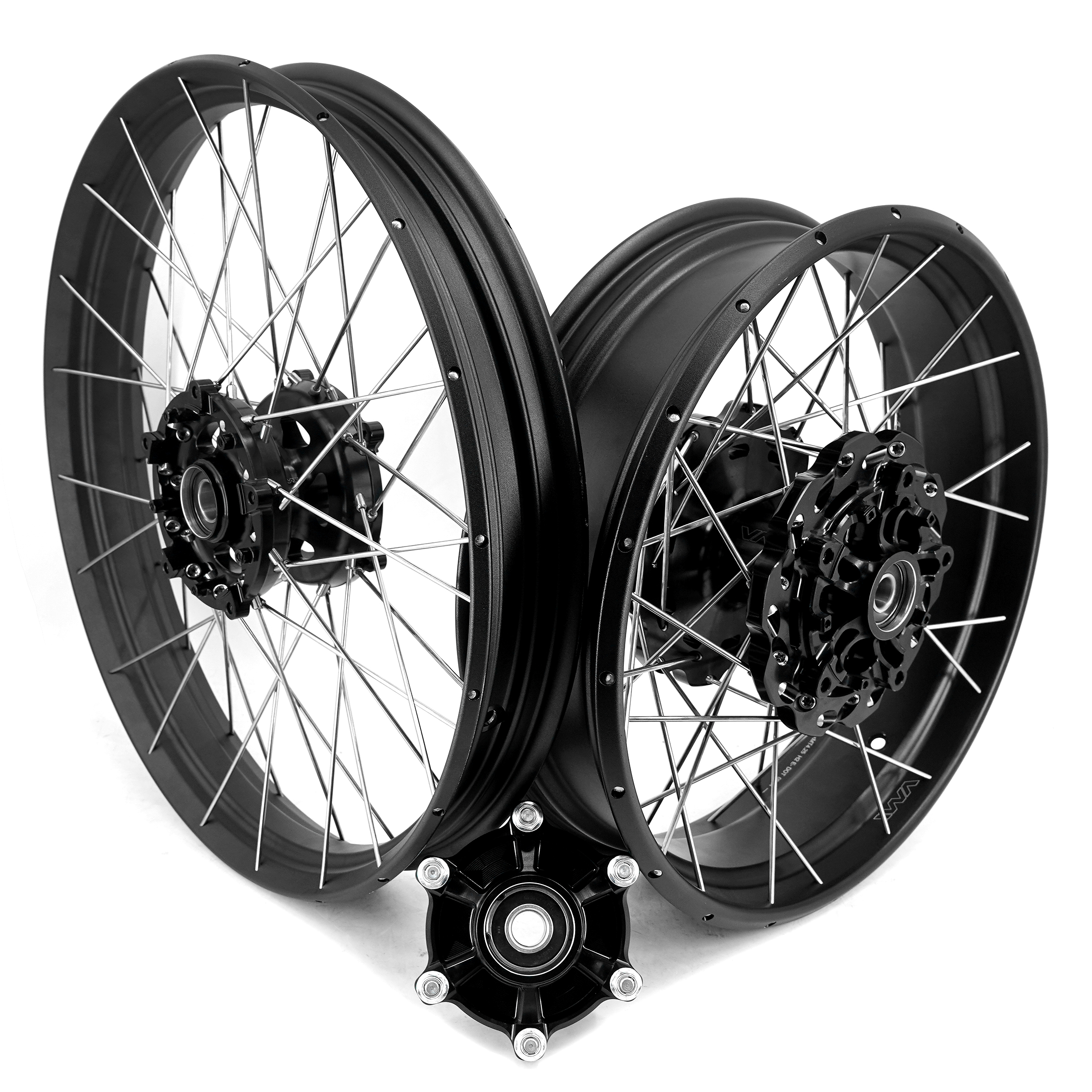 VMX 2.15*21"/4.25*18" Tubeless Wheels Compatible with YAMAHA Tenere 700