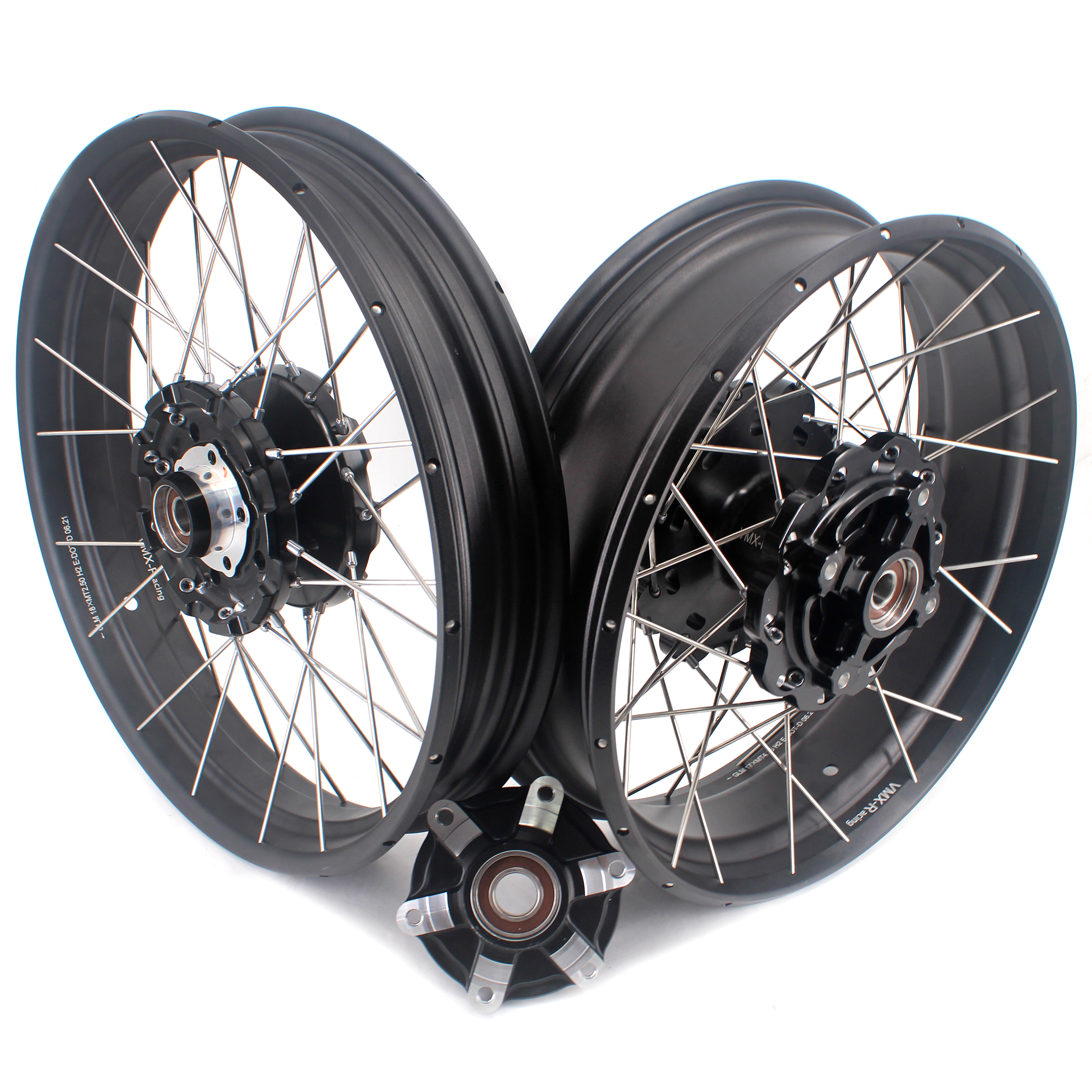 VMX 2.5*18" & 4.25*17" Tubeless Spoke Wheels for Triumph Bonneville T120 / T100 2021-2024