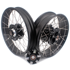 VMX-Racing 18" & 17" Tubeless Alloy Spoke Wheels For Triumph Bonneville T120/T100 2021-2024