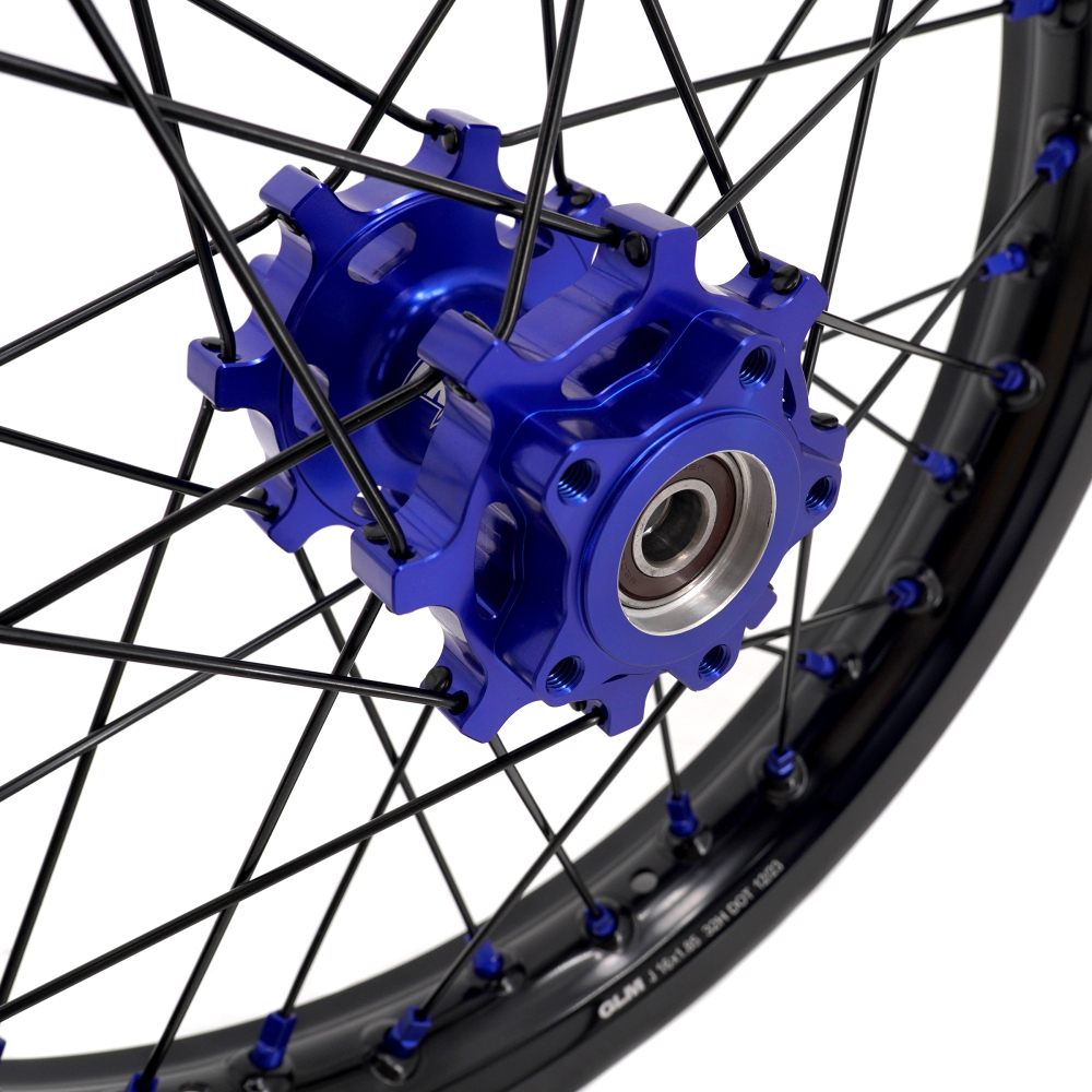 KKE 1.6*19" & 1.85*16" Electric Dirtbike Wheels Rim Fit Talaria Blue