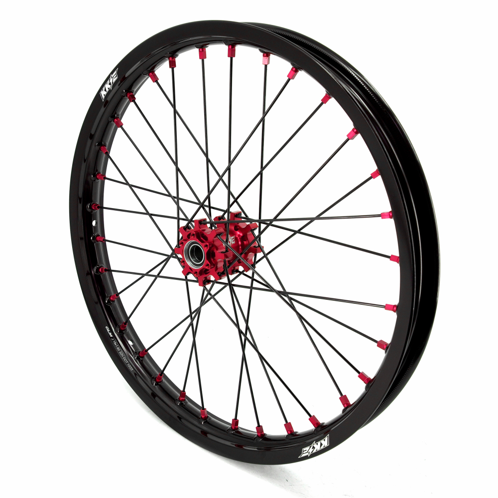 KKE 1.6*19" & 1.85*16" Electric Dirtbike Wheels Rim Fit Talaria Red