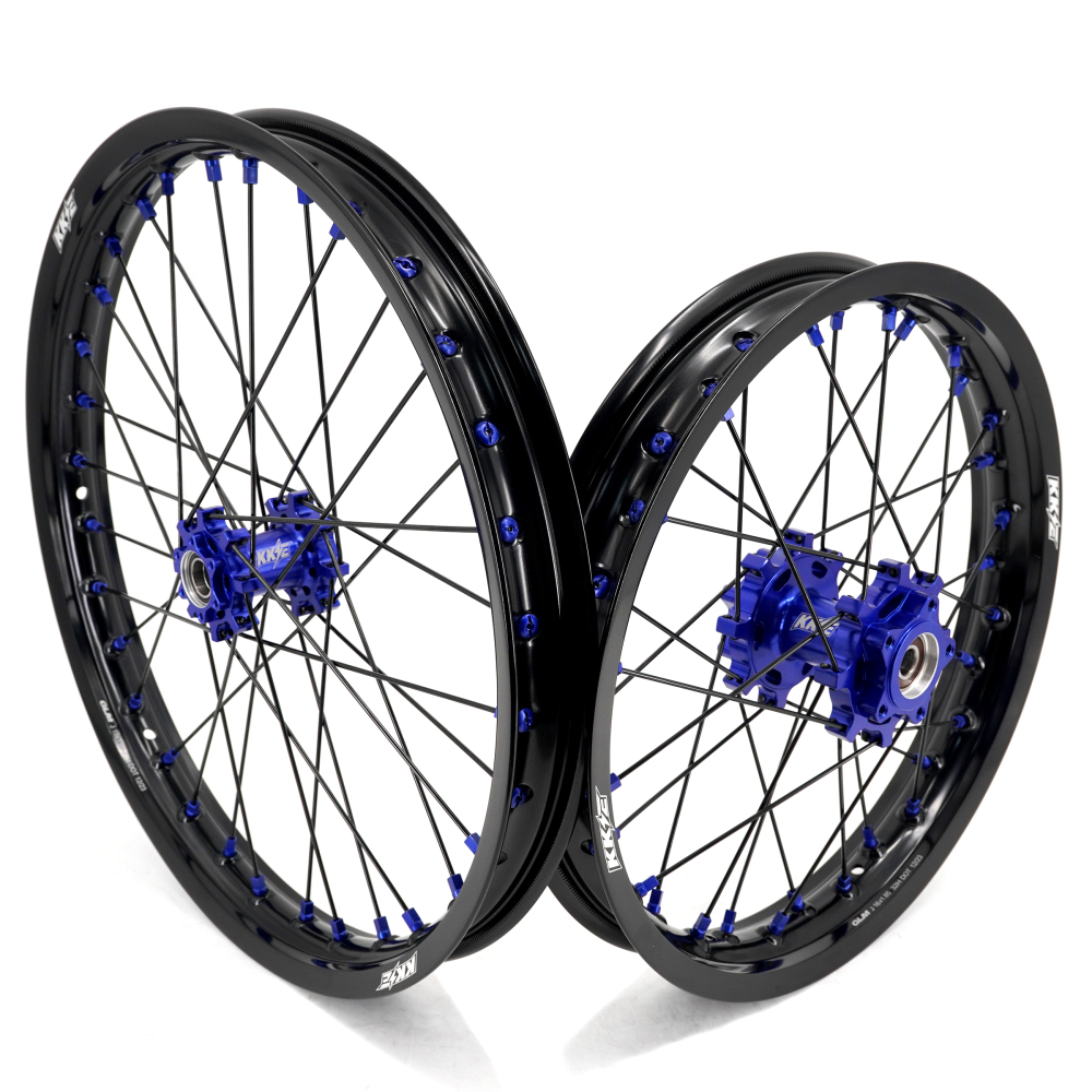 KKE 1.6*19" & 1.85*16" Electric Dirtbike Wheels Rim Fit Talaria Blue