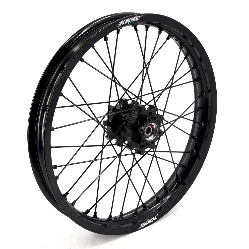 KKE 1.6*21" & 1.85*18" Electric Dirtbike Wheels Rim For Sur Ron Light Bee-X 2019-2022 Black