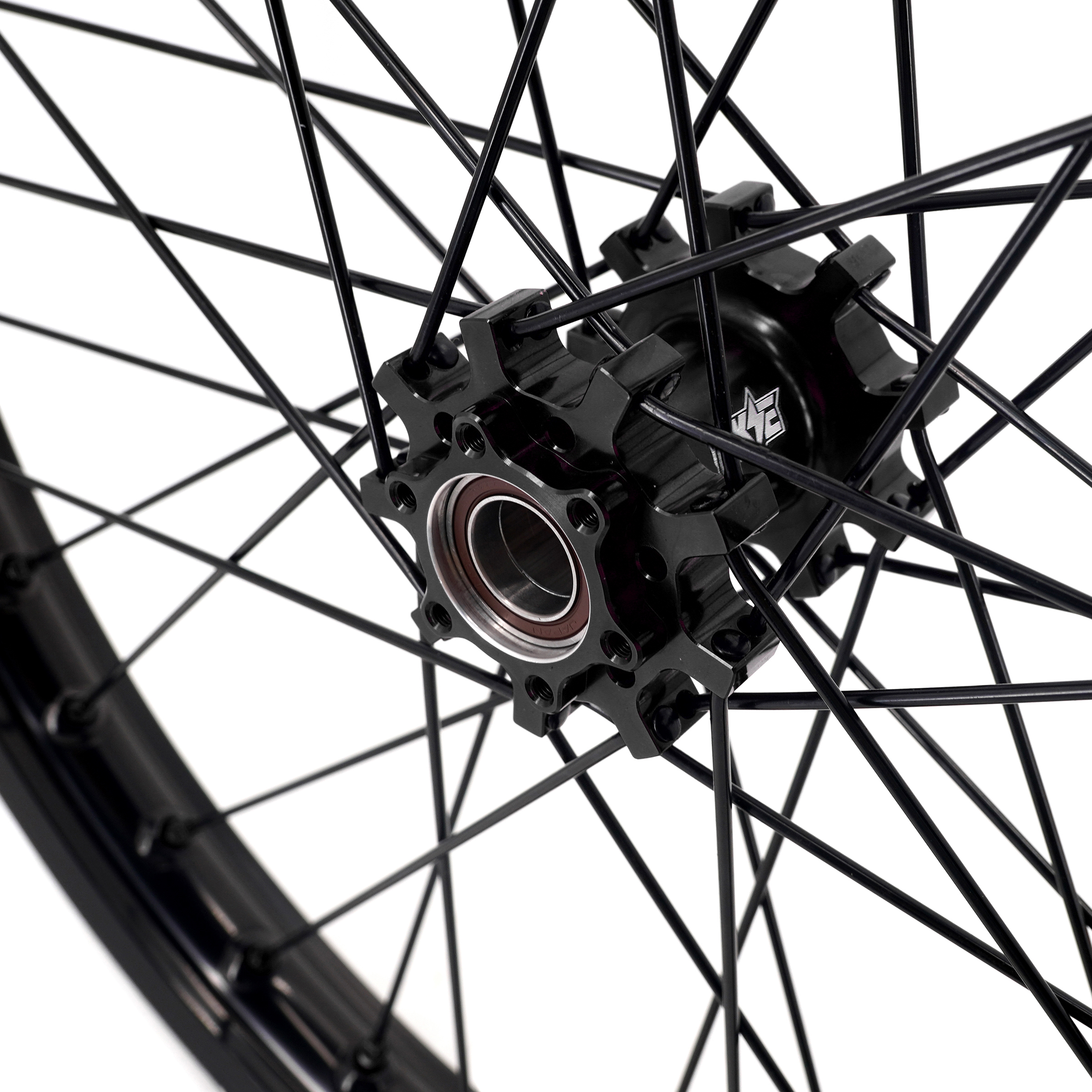 KKE 1.6*19" & 1.85*16" Electric Dirt Bike Wheels Rims for E-Ride PRO-SS Black