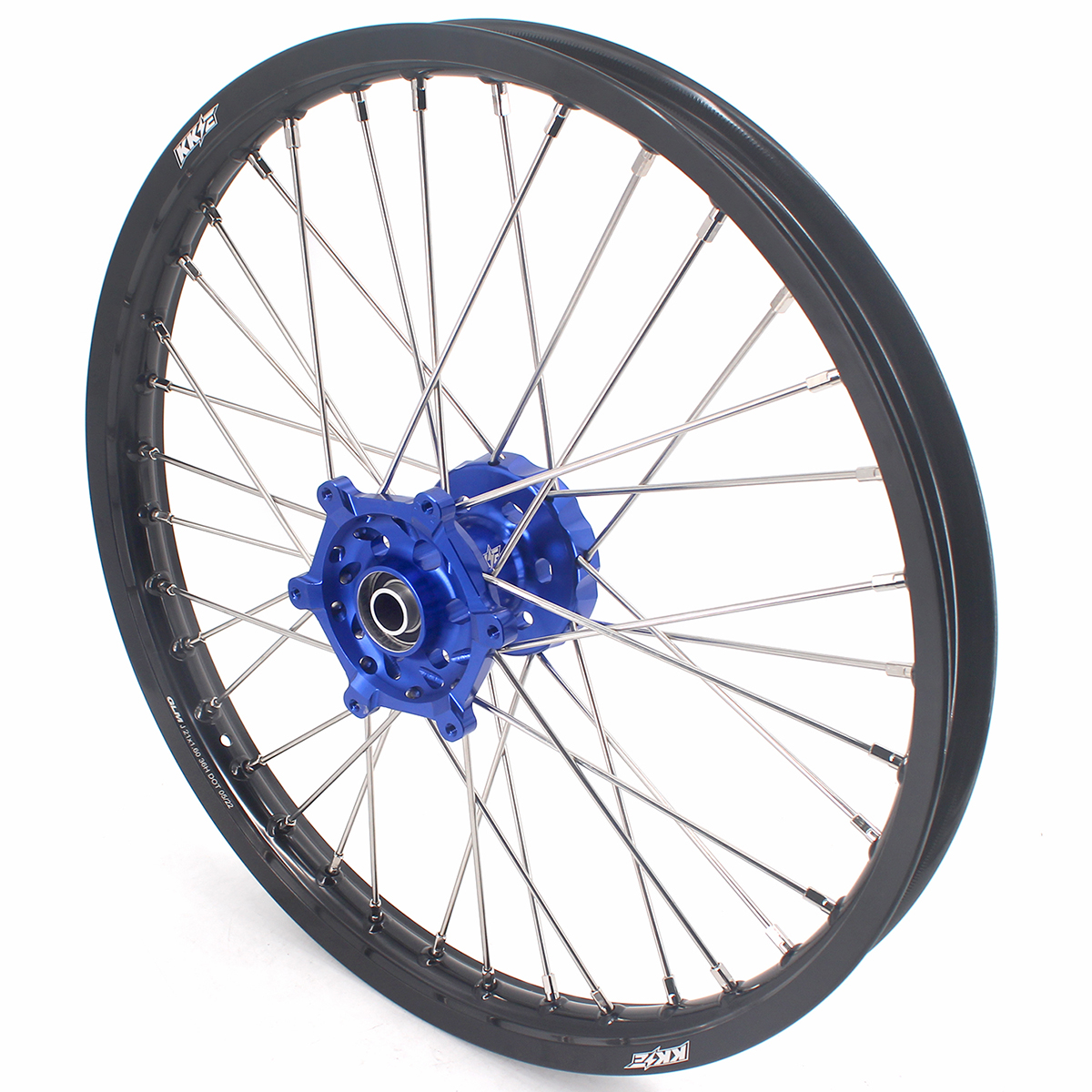 KKE 21/18 Enduro Dirt Bike Wheels fit Suzuki DRZ400SM 2005-2025 Blue ...