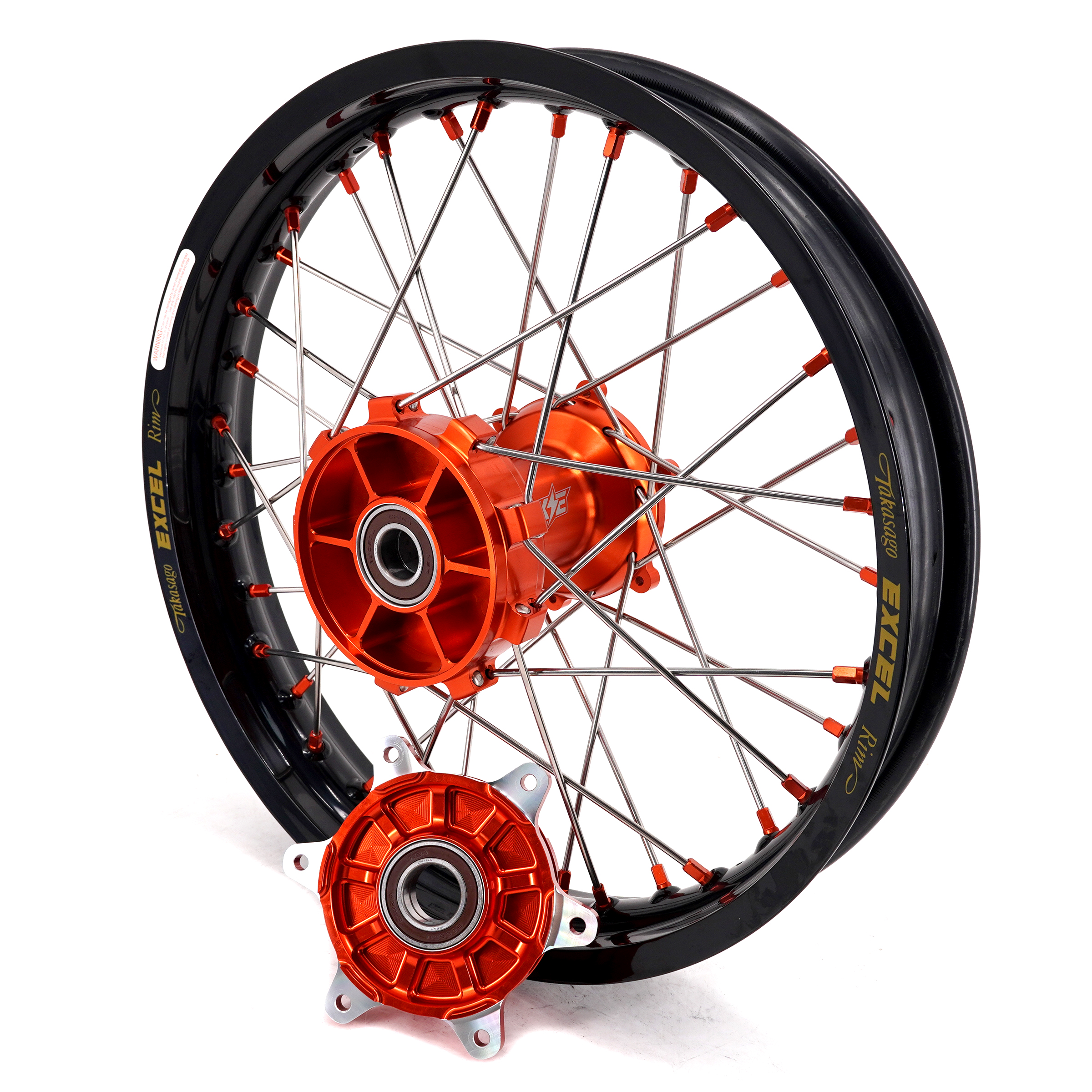 for KTM 1290 / 1090 / 890 / 790 -- KKE 1.85*21"/2.5*18" Wheels Excel Rims for KTM 790 Adventure R / KTM 890 Adventure