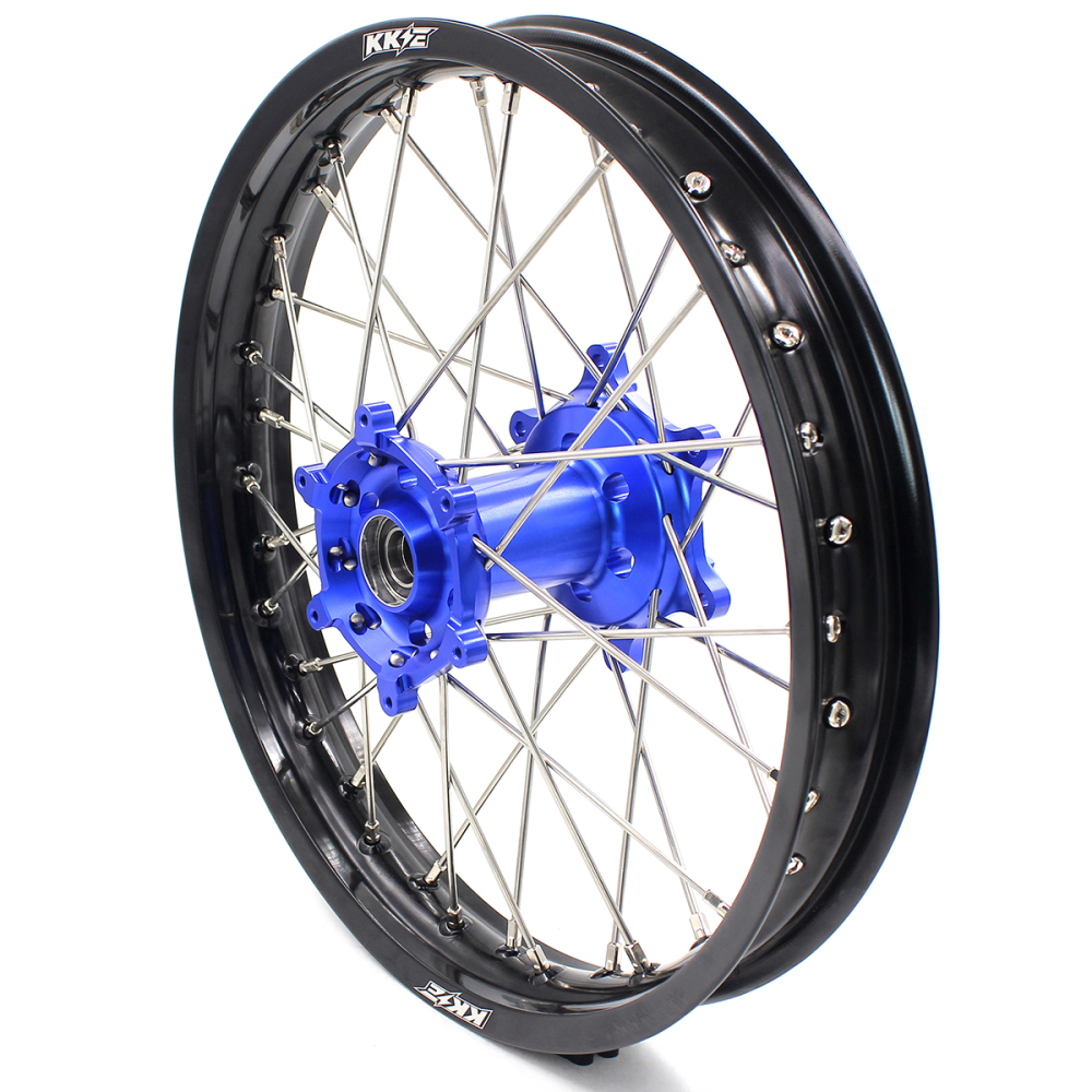 for YZ125 YZ250F - KKE 21/18 CNC Dirt Bike Wheels fit Yamaha YZ125 YZ250 1999-2016 YZ250F YZ450F 2003-2015