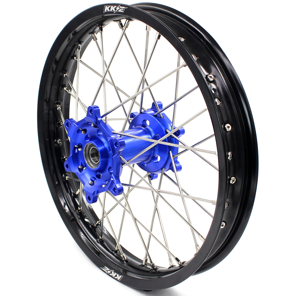 for YZ125 YZ250F - KKE 21/18 CNC Dirt Bike Wheels fit Yamaha YZ125 YZ250 1999-2016 YZ250F YZ450F 2003-2015