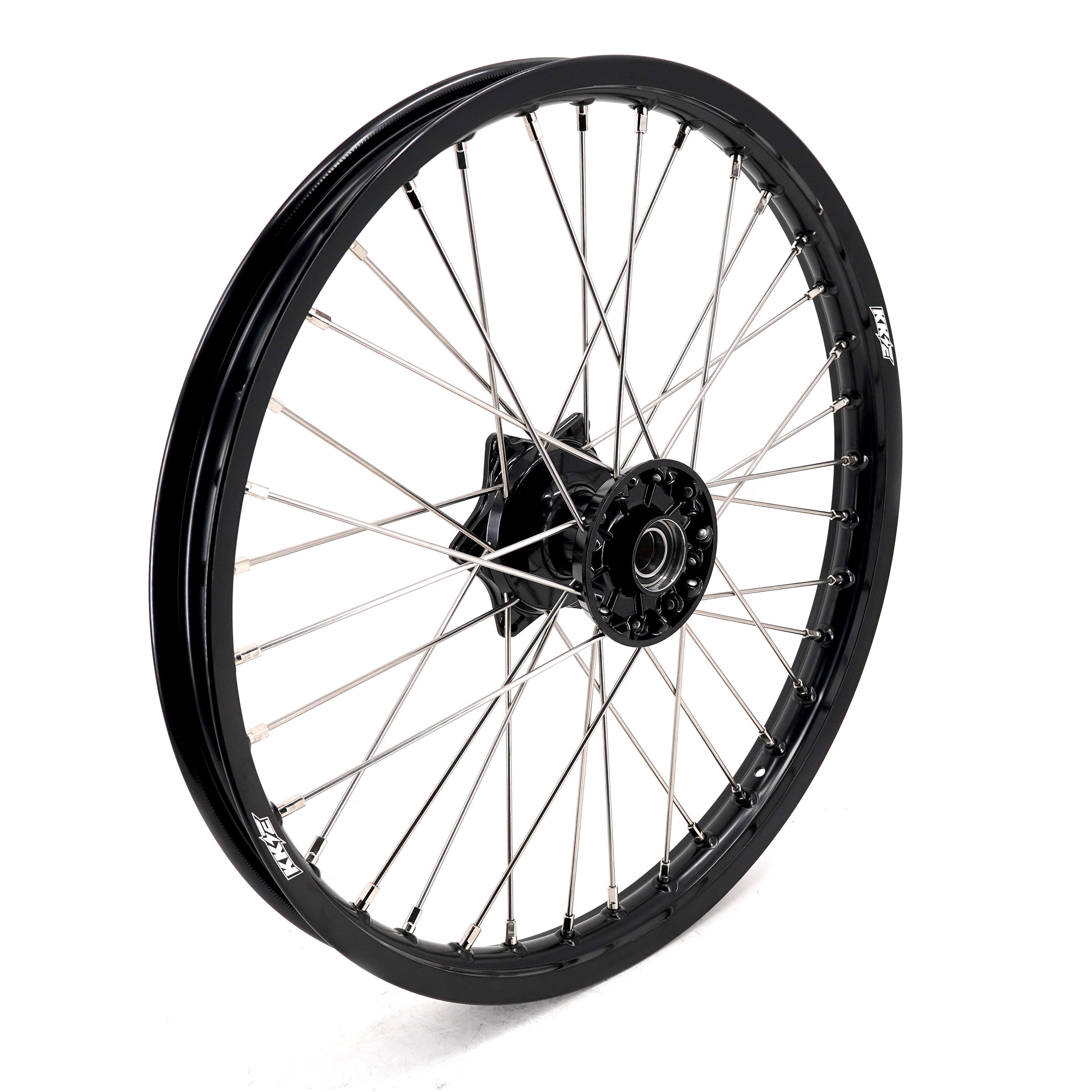 for YZ125 YZ250F - KKE 21/19 Cast Dirt Bike Wheels fit Yamaha YZ125 YZ250 1999-2016 YZ250F YZ450F 2003-2015 Black Hubs