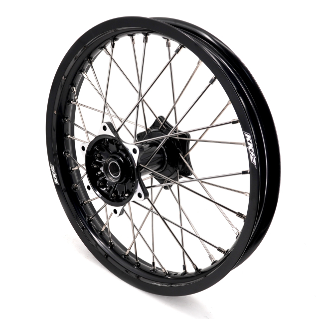 for YZ125 YZ250F - KKE 21/19 Cast Dirt Bike Wheels fit Yamaha YZ125 YZ250 1999-2016 YZ250F YZ450F 2003-2015 Black Hubs
