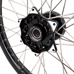 for YZ125 YZ250F - KKE 21/19 Cast Dirt Bike Wheels fit Yamaha YZ125 YZ250 1999-2016 YZ250F YZ450F 2003-2015 Black Hubs