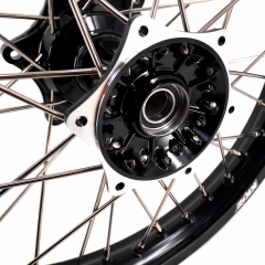 for YZ125 YZ250F - KKE 21/19 Cast Dirt Bike Wheels fit Yamaha YZ125 YZ250 1999-2016 YZ250F YZ450F 2003-2015 Black Hubs