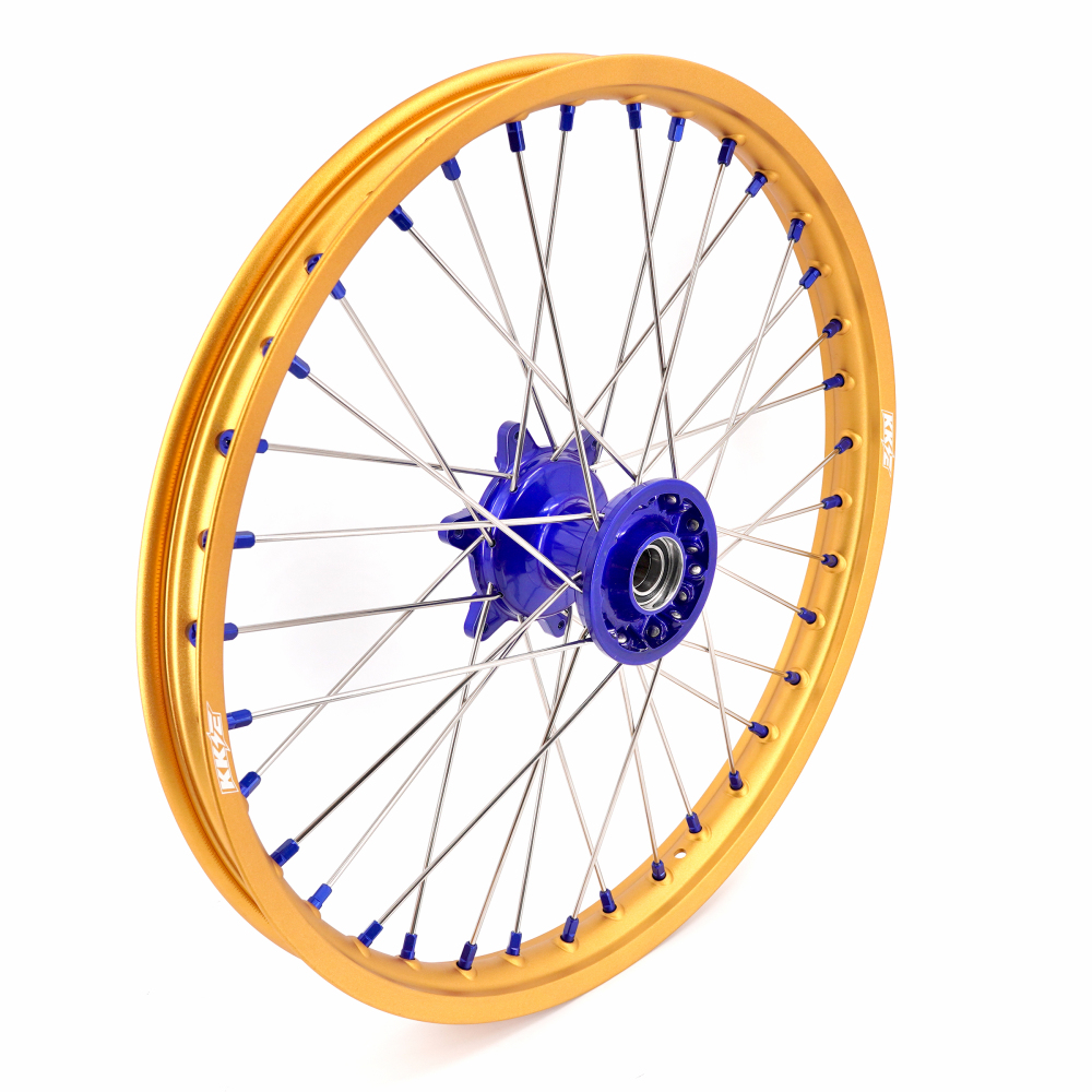 for YZ125 YZ250F - KKE 21/19 Cast Dirt Bike Wheels fit Yamaha YZ125 YZ250 1999-2016 YZ250F YZ450F 2003-2015 Gold Rims