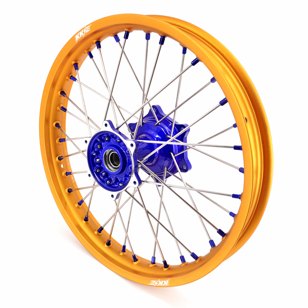 for YZ125 YZ250F - KKE 21/19 Cast Dirt Bike Wheels fit Yamaha YZ125 YZ250 1999-2016 YZ250F YZ450F 2003-2015 Gold Rims