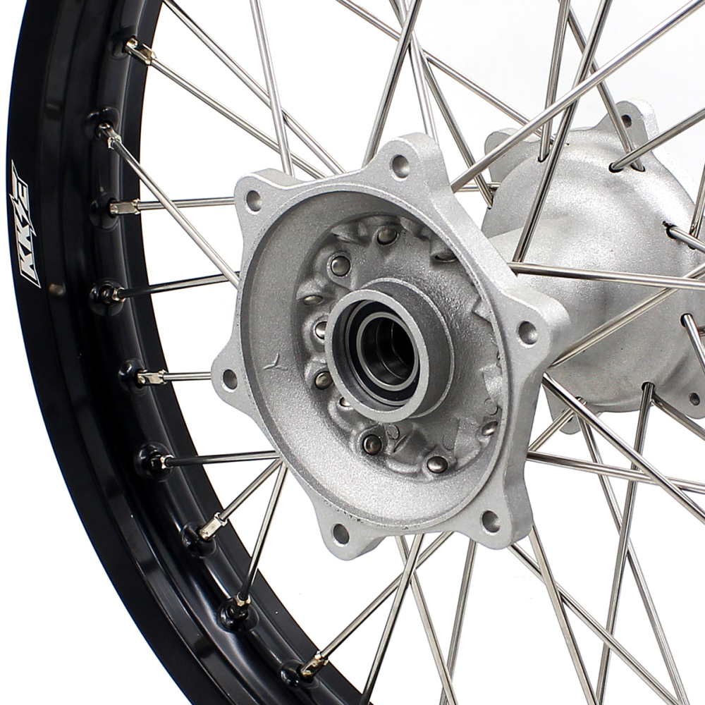 for YZ125 YZ250F - KKE 2.15 * 19 Cast Rear Dirt Bike Wheel fit Yamaha YZ125 YZ250 1999-2025 YZ250F YZ450F Disc Black Sprocket