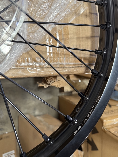 Returned Wheels fit Talaria --KKE 1.6*19" & 1.85*16" Electric Dirt Bike Wheels Rims in All Black