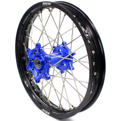 for YZ125 YZ250F - KKE 21/19 CNC Dirt Bike Wheels fit Yamaha YZ125 YZ250 1999-2025 YZ250F YZ450F Silver Nipples