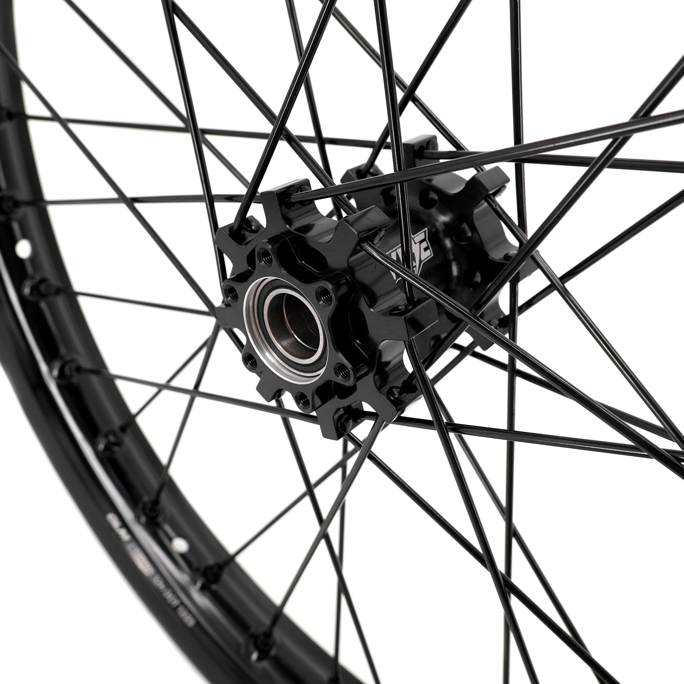 fit Talaria --KKE 1.6*19" & 1.85*16" Electric Dirt Bike Wheels Rims in All Black
