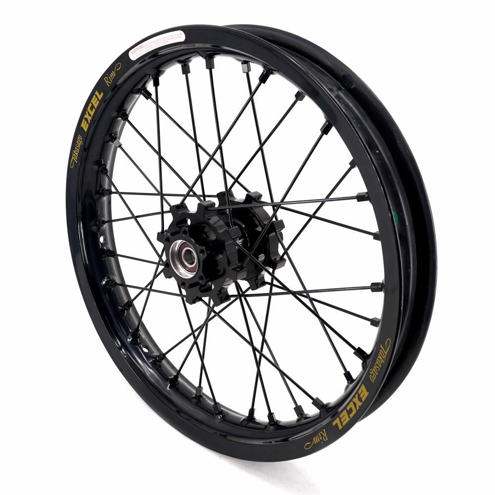 KKE 1.6*19" & 1.85*16" Electric Dirt Bike Wheels Rims for E-Ride PRO-SS Black