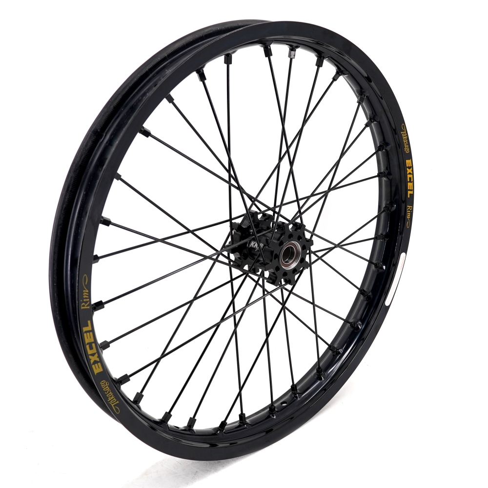 KKE 1.6*19" & 1.85*16" Electric Dirt Bike Wheels Rims for E-Ride PRO-SS Black