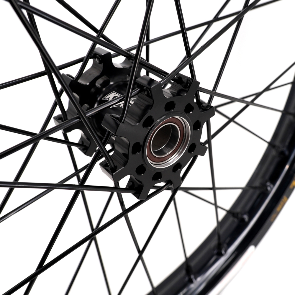 KKE 1.6*19" & 1.85*16" Electric Dirt Bike Wheels Rims for E-Ride PRO-SS Black