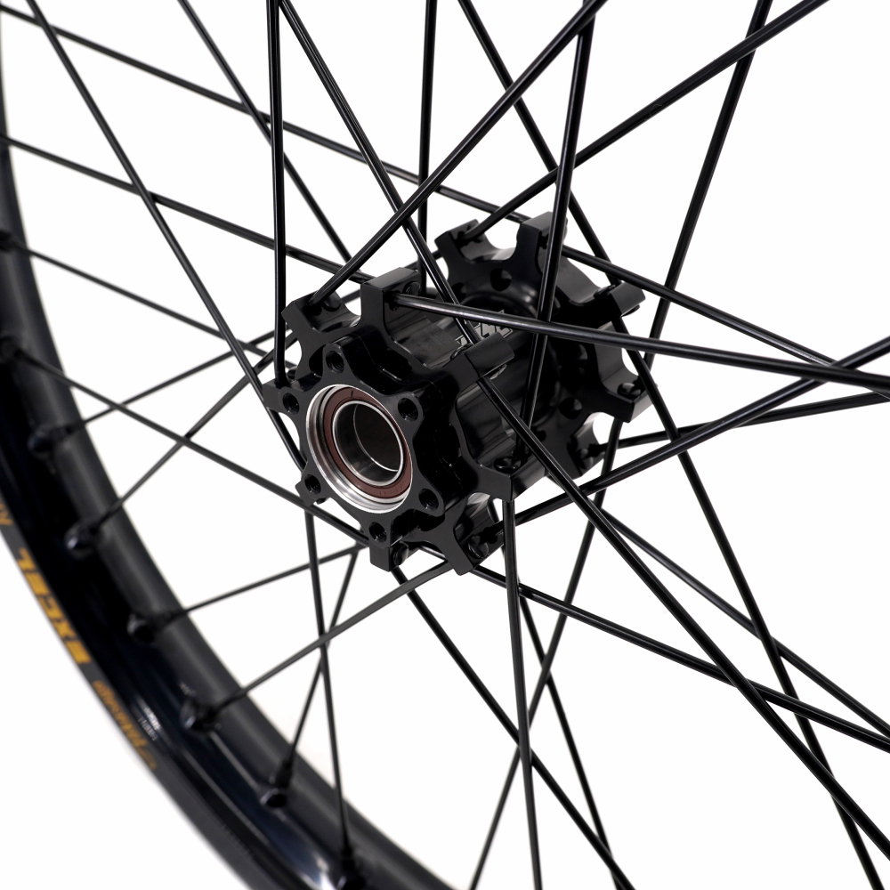 KKE 1.6*19" & 1.85*16" Electric Dirt Bike Wheels Rims for E-Ride PRO-SS Black
