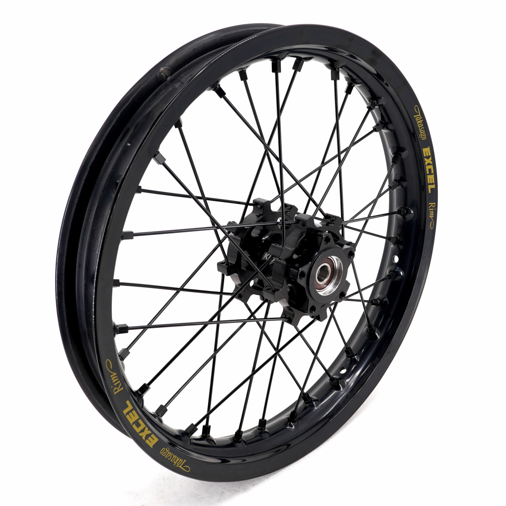 KKE 1.6*19" & 1.85*16" Electric Dirt Bike Wheels Rims for E-Ride PRO-SS Black