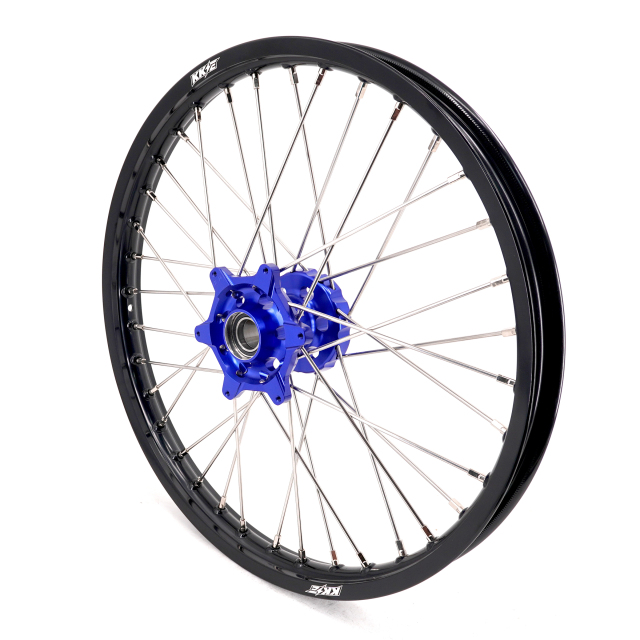 Compatible with 2003-2025 KTM EXC SXF XCW XCF 125-530CC -- KKE Front & Rear Wheels Rims Blue CNC Hubs