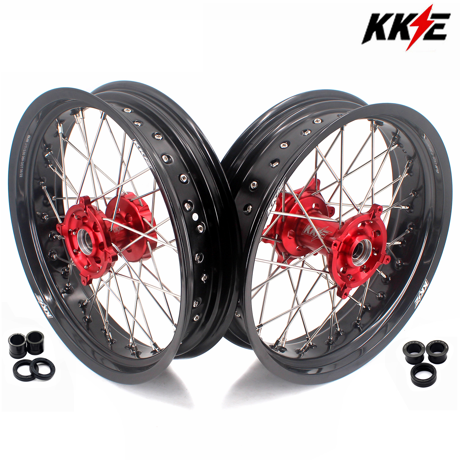 Kenzo Rims for RMZ250 07-25 RMZ450 2005-2025 -- KKE 3.5*17